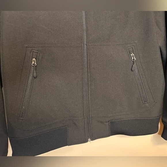 William Rast Men’s Softball Shell Bomber Jacket Justin Timberlake Sz Large Black - Picture 2 of 7